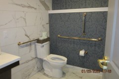 Renovated restroom